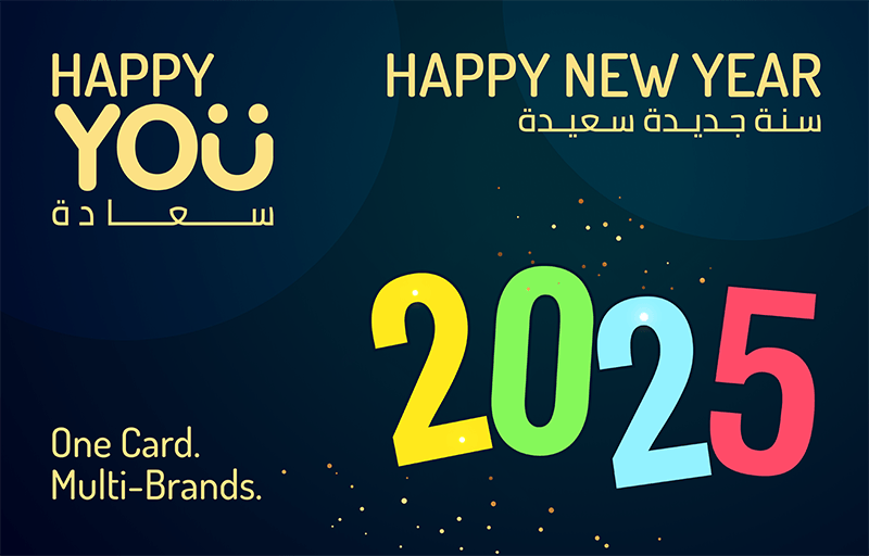 The HappyYOU New Year Card